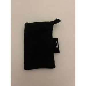 AUTHENTIC Oakley BLACK LENS Microbag Microfiber Cleaning Storage Bag Pouch